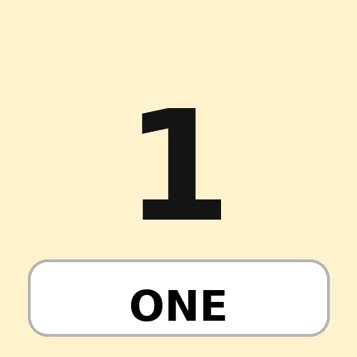 one
